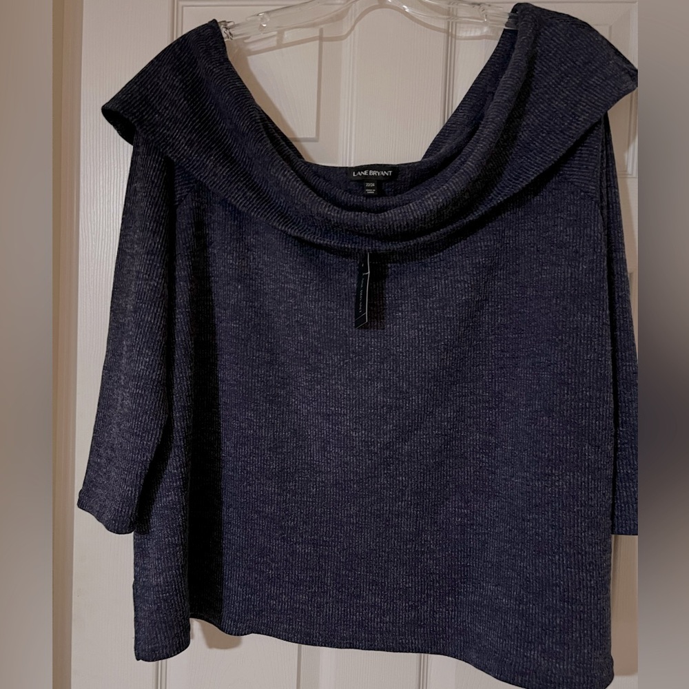 NWT Lane Bryant Off Shoulder Sweater - 22/24